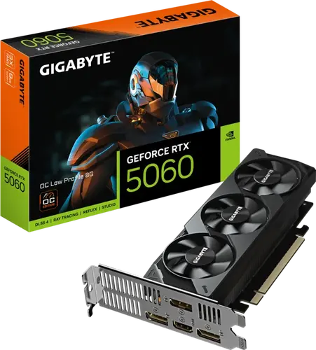 Κάρτα γραφικών, GIGABYTE GB N5060OC 8GB LOW PROFILE - 1