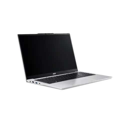 Лаптоп, Acer Aspire Lite 15, AL15-72P-54J8, Intel Core i5-13420H (up to 4.7GHz, 12MB), 15.6" FHD (1920x1080) IPS, 16GB DDR5, 512GB PCIe  SSD, Intel UHD Graphics, HD Cam, WiFi 6 ax, BT 5.1, No OS, Pure Silver - image 1