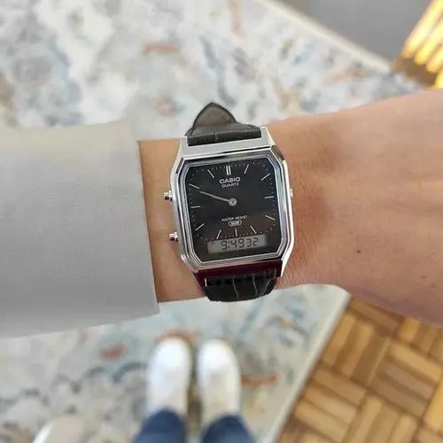 Мъжки дигитален часовник Casio - AQ-230EL-1AEF - image 2