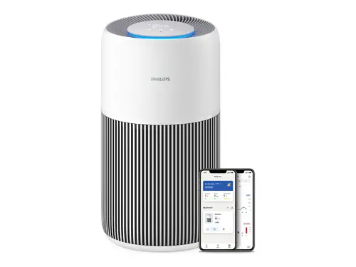 PHILIPS Έξυπνος καθαριστής αέρα PureProtect Quiet 2000 για χώρους έως 109 m2 Philips Air+ App PHILIPS Έξυπνος καθαριστής αέρα PureProtect Quiet 2000 για χώρους έως 109 m2 Philips Air+ App