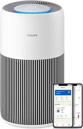 PHILIPS Интелигентен Пречиствател за въздух PureProtect Quiet 2000 за стаи с размер до 109 m2 Philips Air+ App