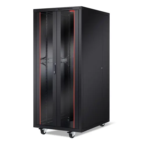 Комуникационен шкаф, Formrack 19" Free standing rack 42U 800/1000mm, height: 2096 mm, loading capacity: 600 kg, front tempered glass door, openable locking sides and back (does not include castor/feet group) Комуникационен шкаф, Formrack 19" Free standing rack 42U 800/1000mm, height: 2096 mm, loading capacity: 600 kg, front tempered glass door, openable locking sides and back (does not include castor/feet group)