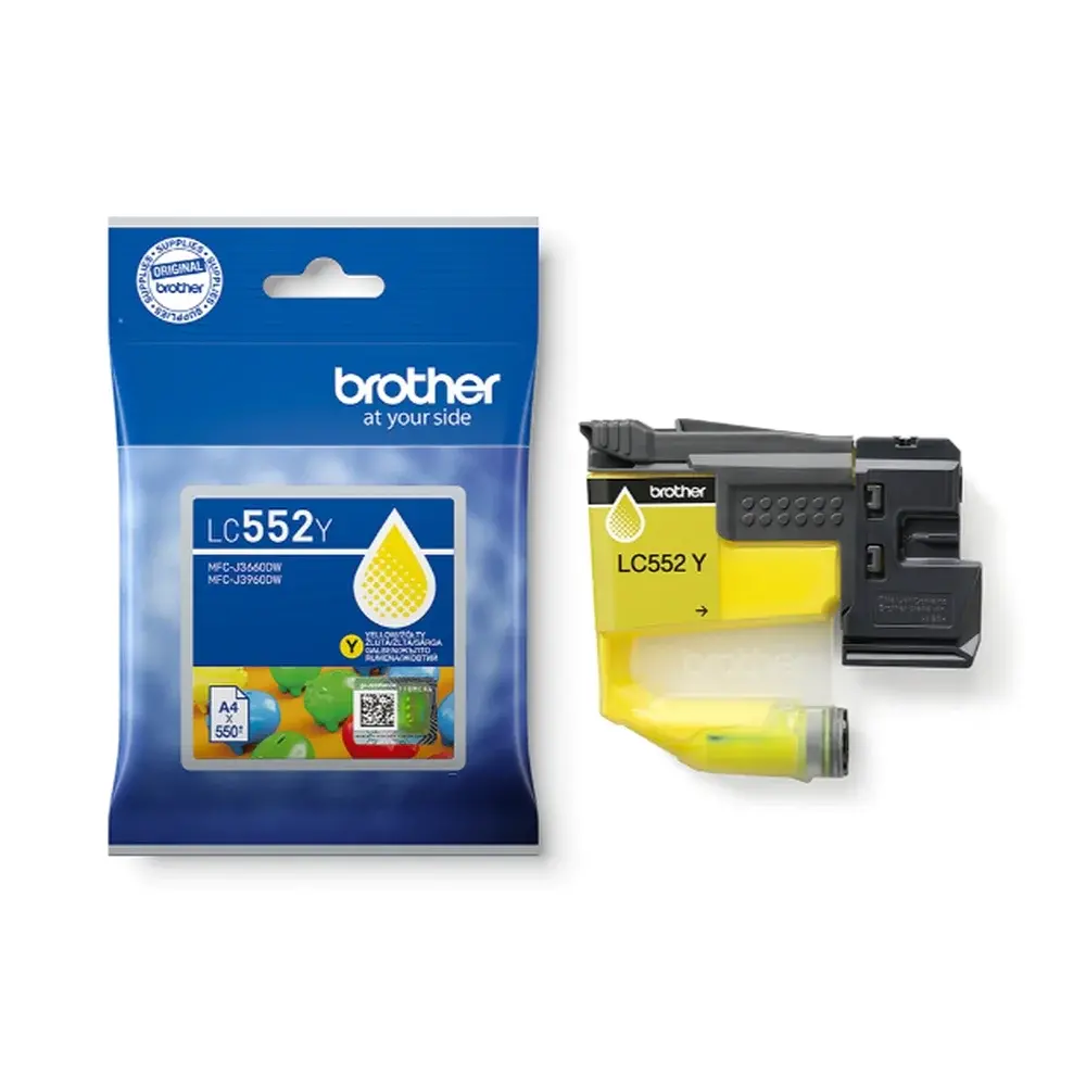ГЛАВА ЗА BROTHER MFC-J3660DW/MFC-J3960DW - Yellow - PN LC552Y (LC-552Y)