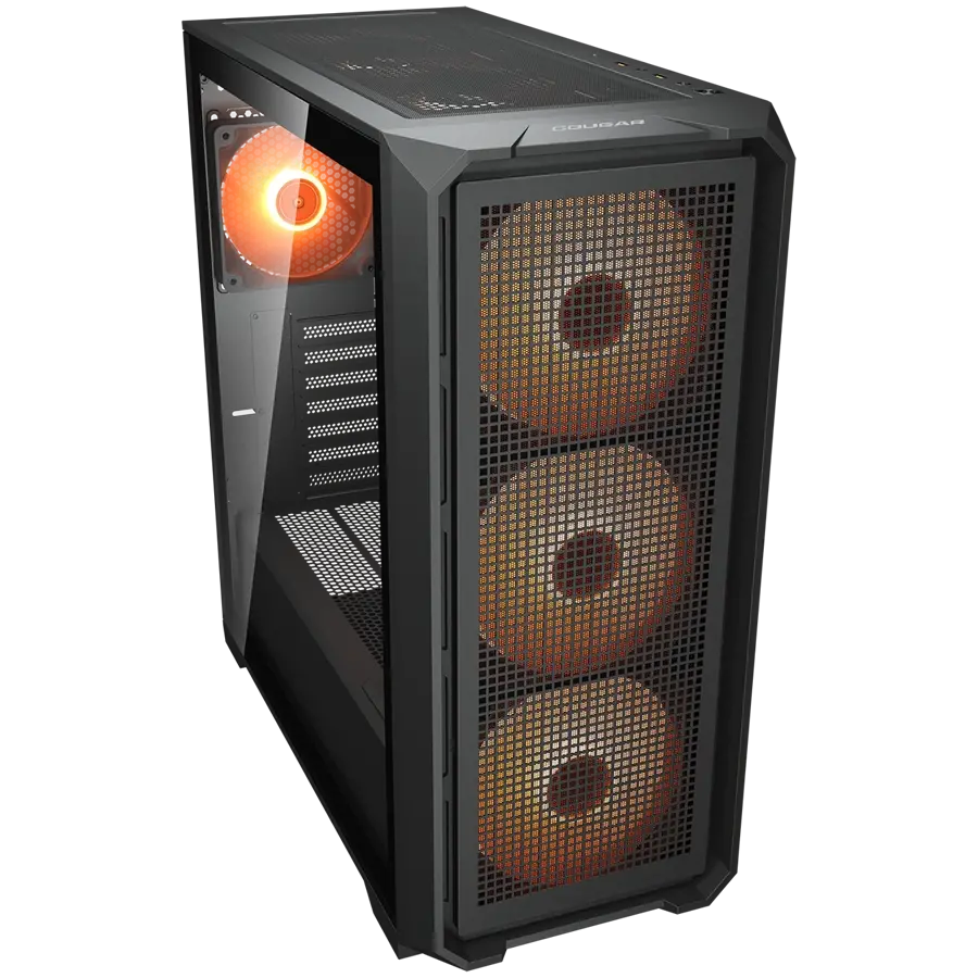 COUGAR MX600 Air PC Case, Mid Tower, Black - image 4