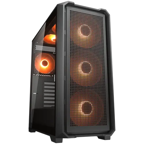 COUGAR MX600 Air Θήκη υπολογιστή, Mid Tower, Μαύρο - 1