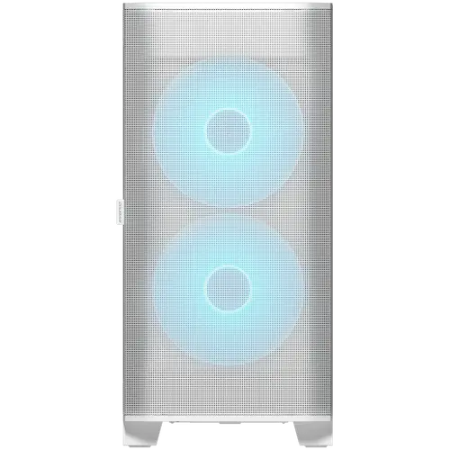 COUGAR AIRFACE FLO RGB PC Case, Mid Tower, White - image 1