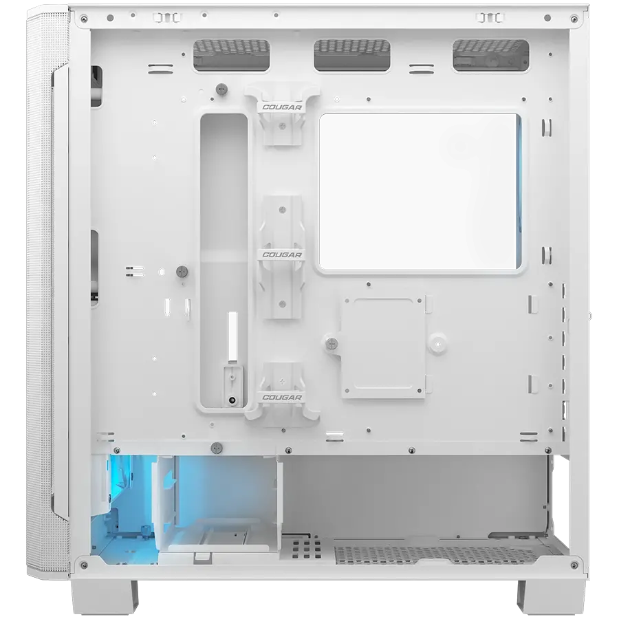 COUGAR AIRFACE FLO RGB PC Case, Mid Tower, White - image 9