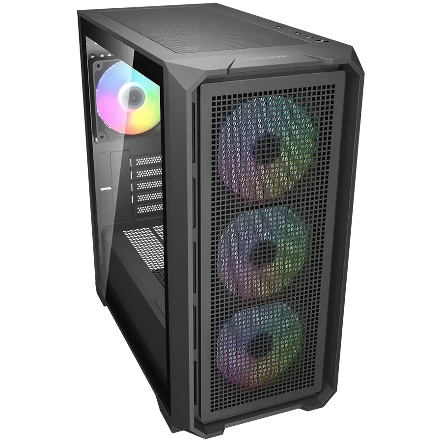 COUGAR MX600 Mini V2 RGB PC Case, Mini Tower, Black - image 3