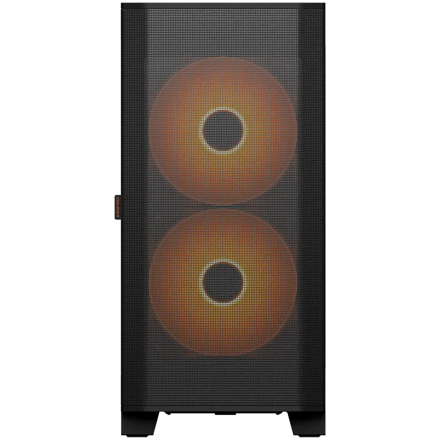 COUGAR AIRFACE FLO RGB PC Case, Mid Tower, Black - image 1