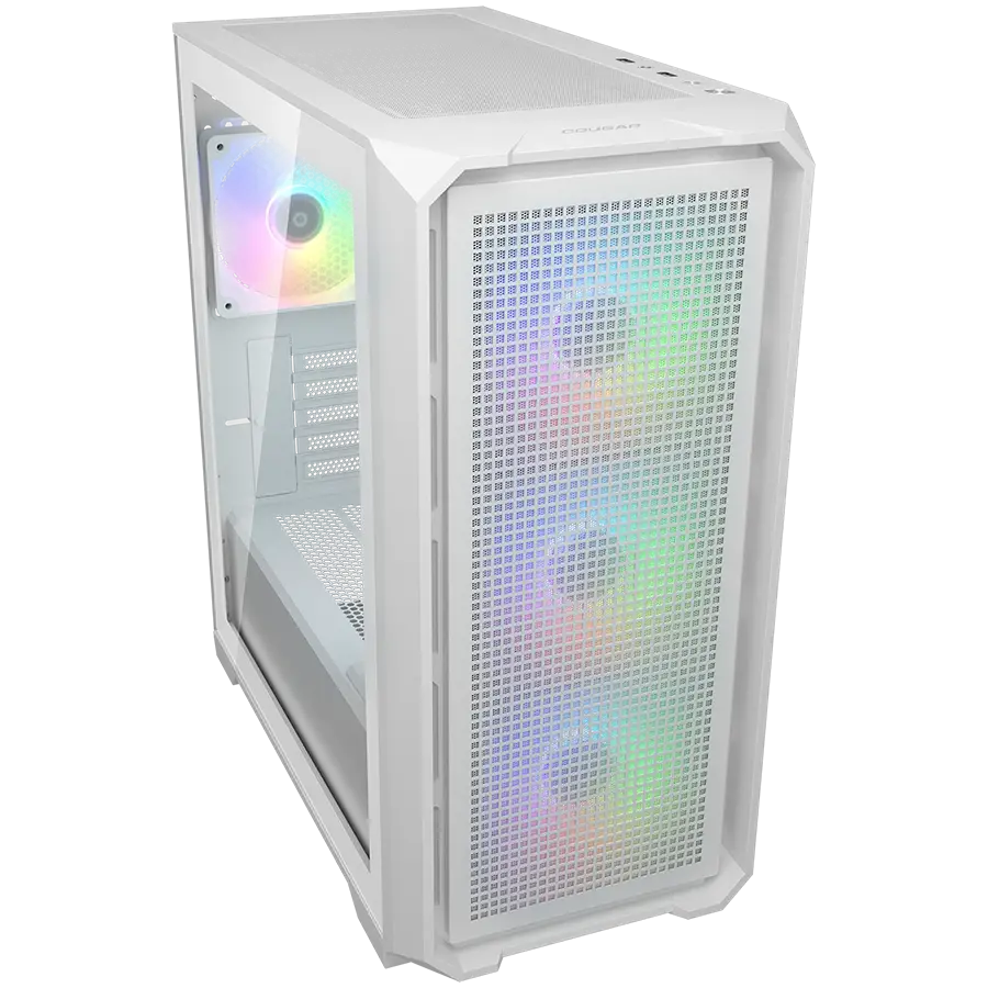 COUGAR MX600 Mini V2 RGB PC Case, Mini Tower, White - image 3