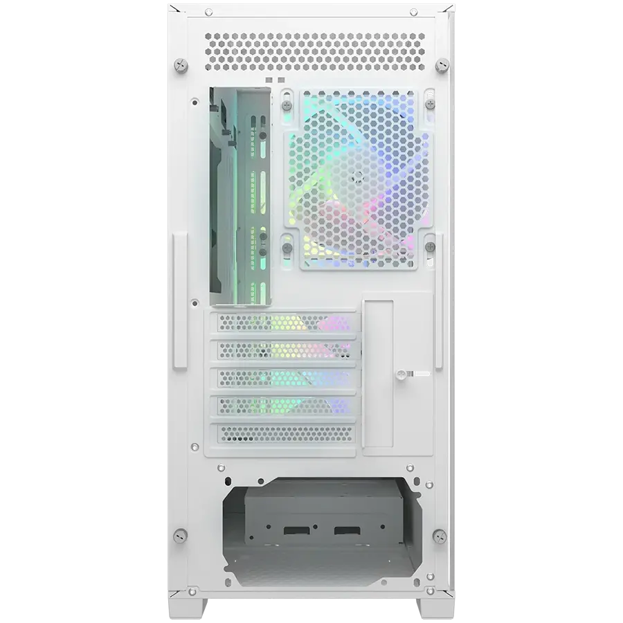 COUGAR MX600 Mini V2 RGB PC Case, Mini Tower, White - image 5