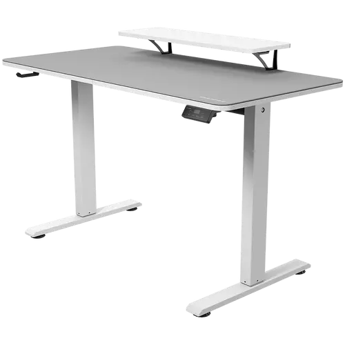COUGAR E-STAR 120 Electrical Gaming Desk, White - image 1