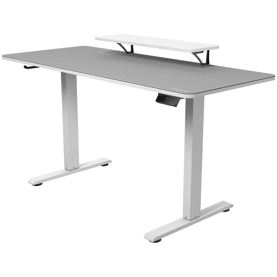COUGAR E-STAR 140 Electrical Gaming Desk, White - image 1