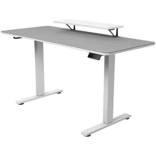 COUGAR E-STAR 140 Electrical Gaming Desk, White - image 1