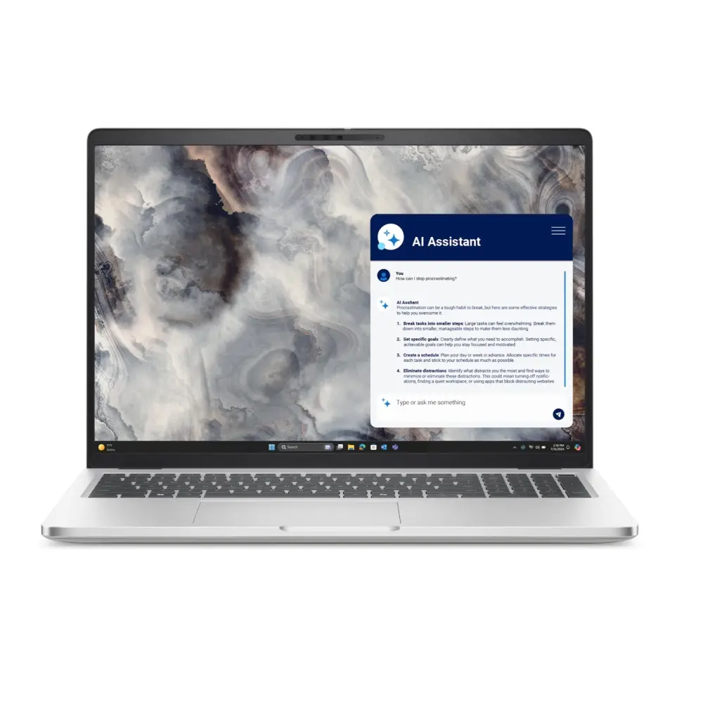 Лаптоп, Dell Pro 16 Plus PB16250, Intel Ultra 5 236V vPro (40 TOPS NPU, 8 cores, up to 4.7GHz), 16.0" FHD+ (1920x1200), AG 300 nit, 16 GB: LPDDR5x, 8533 MT/s (onboard), 512 GB SSD, Intel Arc graphics, FHD HDR + IR Cam, FPR, Wi-Fi 7, Backlit Kb, Win11 Pro, 3Y PS