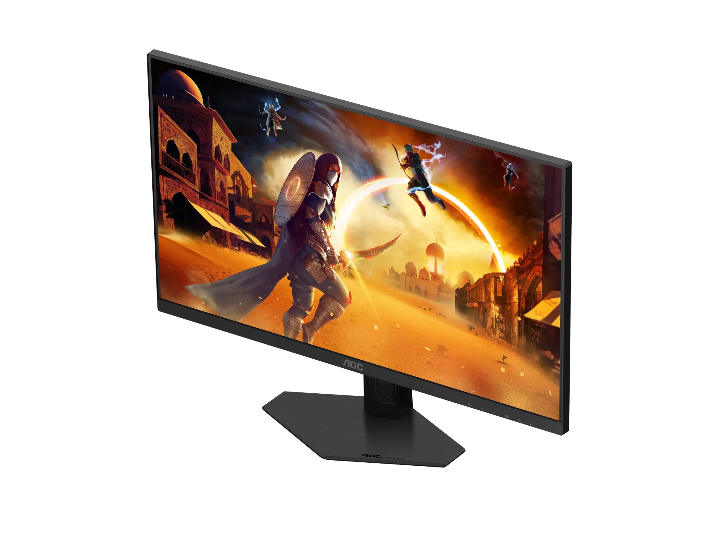 Монитор, AOC 24G4ZRE, 23.8" Fast IPS WLED, 1920x1080@260Hz (OC, Native 240Hz), 1ms GtG, 0.3ms MPRT, 300cd m/2, 1000:1, Adaptive Sync, FlickerFree, Anti Blue Light, Tilt, 2xHDMI, DP - image 1