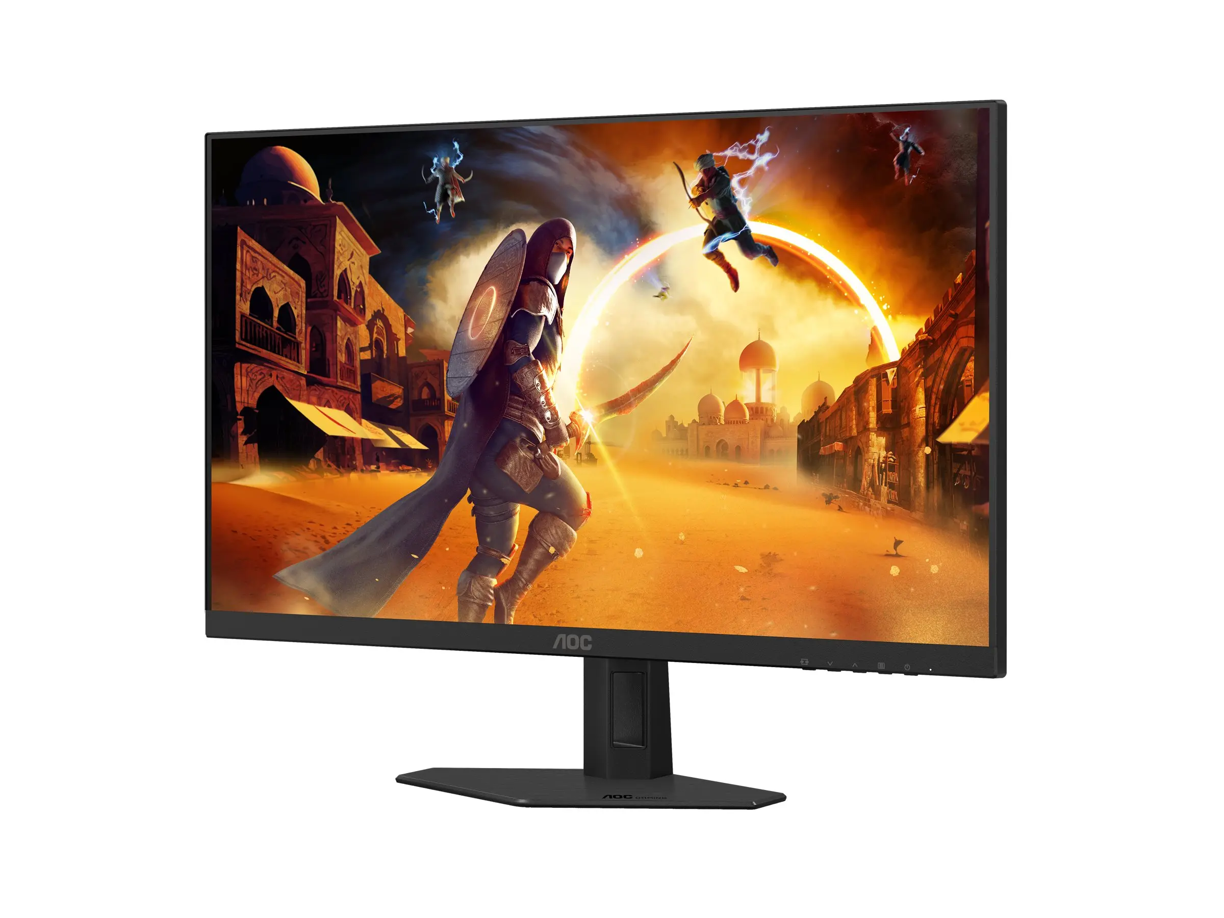 Монитор, AOC 27G4ZRE, 27" Fast IPS WLED, 1920x1080@260Hz (OC, Native 240Hz), 1ms GtG, 0.3ms MPRT, 300cd m/2, 1000:1, Adaptive Sync, FlickerFree, Anti Blue Light, Tilt, 2xHDMI, DP - image 2