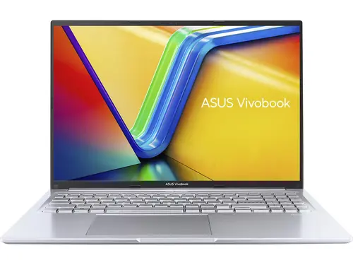 Лаптоп, Asus Vivobook X1605VA-SH2557, Intel Core 9  270H 2.7 GHz (24MB Cache, up to 5.8 GHz, 14 cores, 20 Threads),16.0  WUXGA(WU) 1920X1200 16:10 300nits Glare,24GB DDR5 (8 GB on BD),1TB SSD,Backlit Keyboard , No OS,Cool Silver