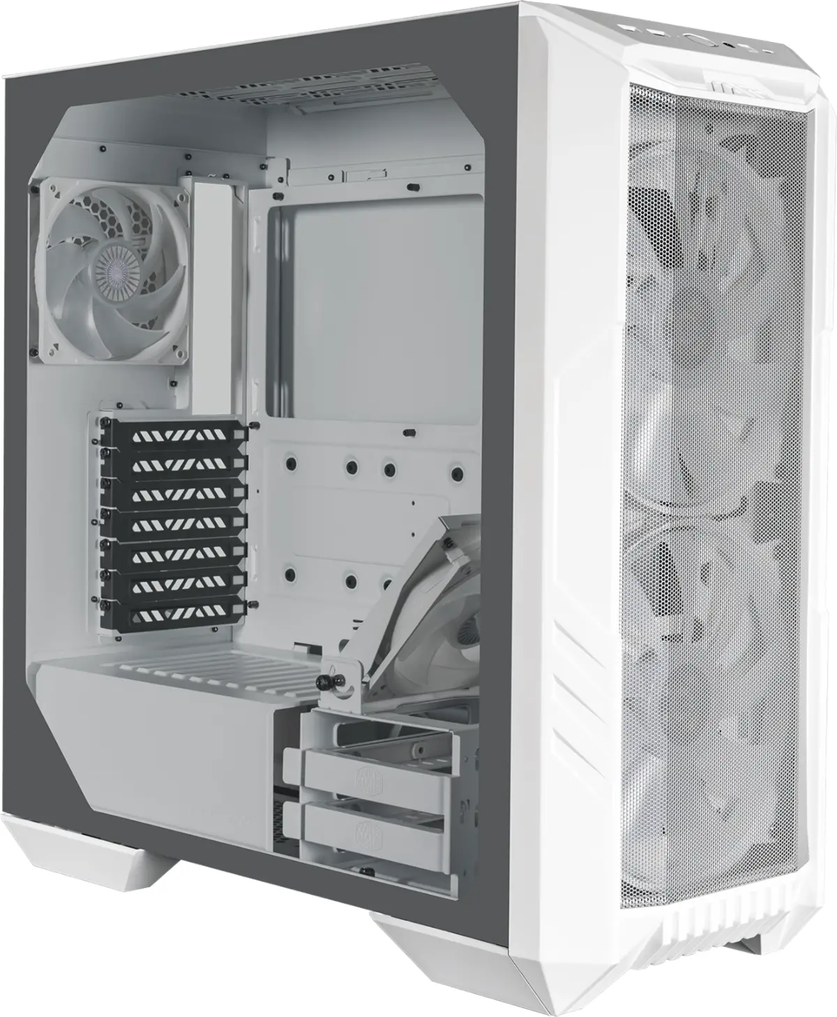 Кутия Cooler Master HAF 500 - Бяла - image 5