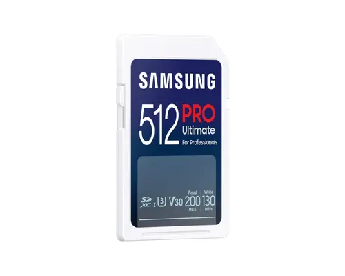 Памет, Samsung 512GB SD Card PRO Ultimate with USB Reader, U3, V30 , Read 200MB/s - Write 130MB/s - image 2