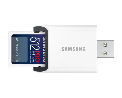 Памет, Samsung 512GB SD Card PRO Ultimate with USB Reader, U3, V30 , Read 200MB/s - Write 130MB/s - image 5