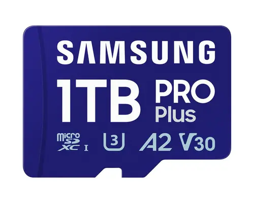 Карта памет Samsung PRO Plus 1 TB, microSDXC UHS-I Class 10, с адаптер - image 3