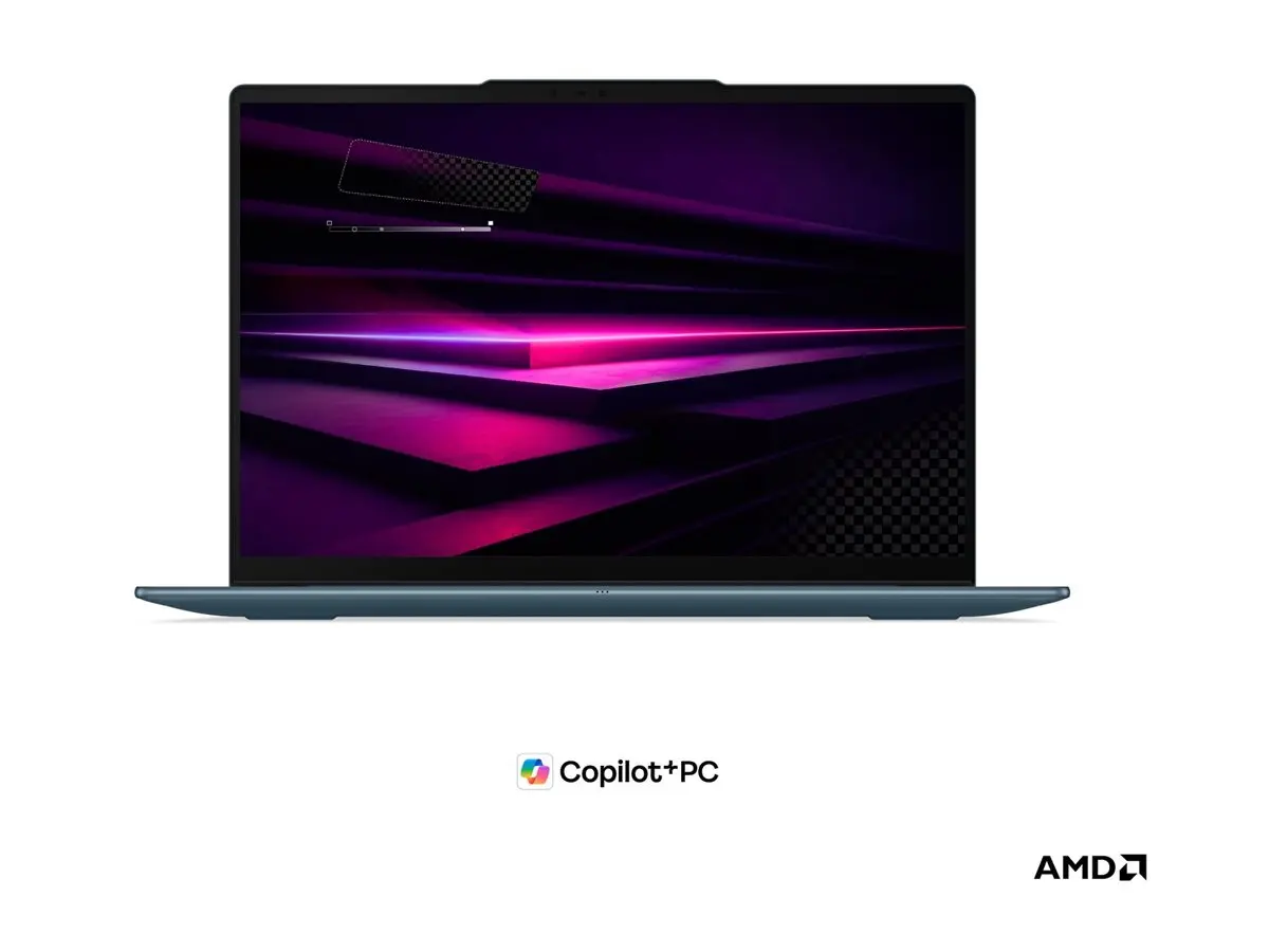LENOVO Yoga Slim 7 AMD Ryzen AI 7 445 14inch 2.8K OLED 500N 120Hz HDR 32GB DDR5 2TB W11H Tidal Teal 3y