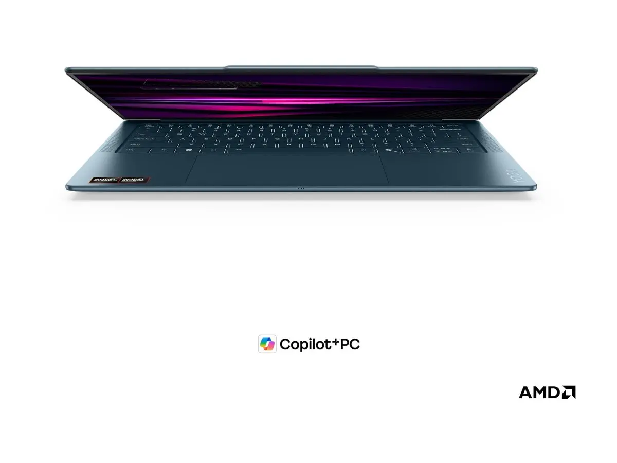 LENOVO Yoga Slim 7 AMD Ryzen AI 7 445 14inch 2.8K OLED 500N 120Hz HDR 32GB DDR5 2TB W11H Tidal Teal 3y - image 8