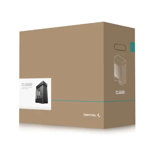 DeepCool кутия Case ATX - CL6600 - Modular Split-Chamber, 360 mm AIO Pre-Installed, 2 ARGB fans - image 12