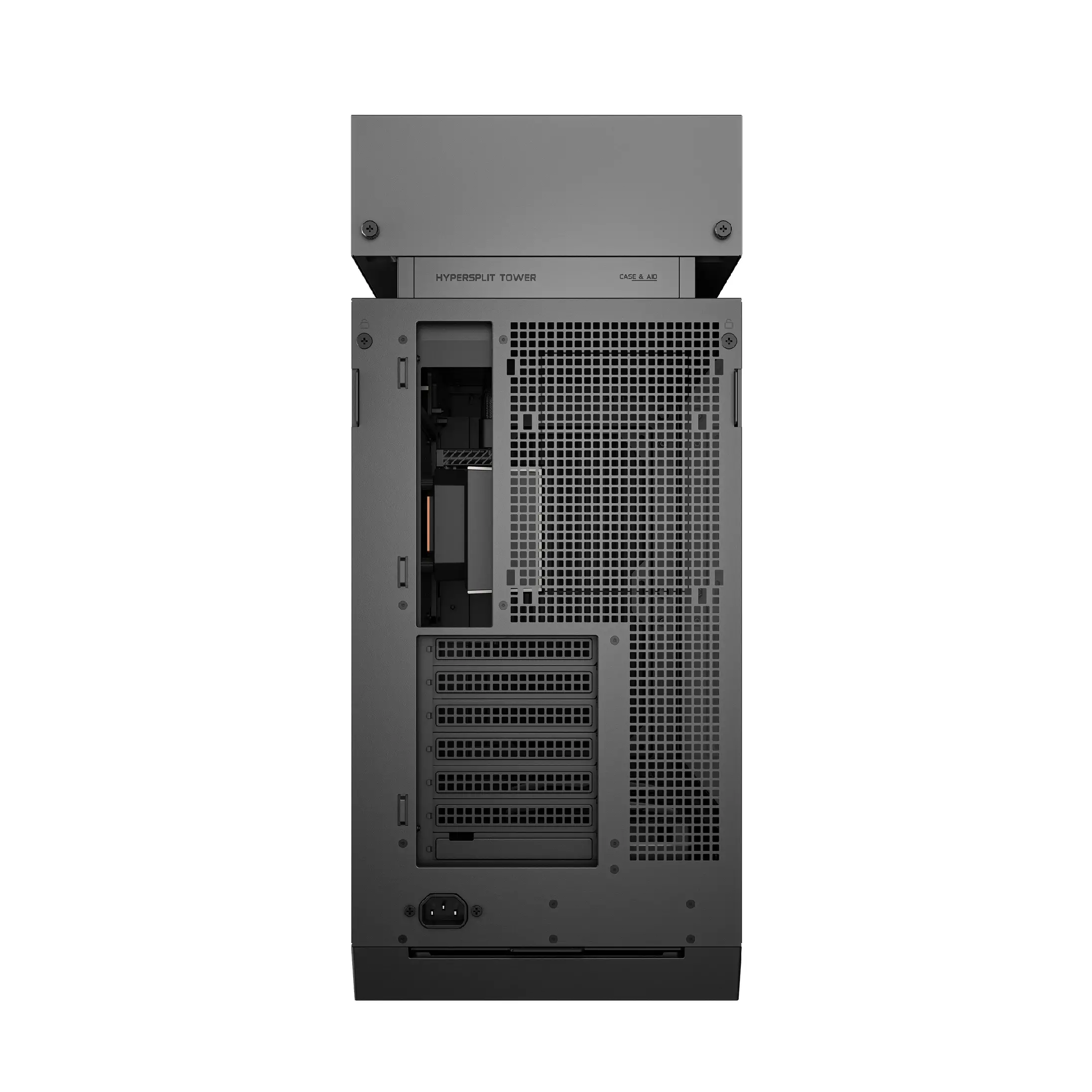 DeepCool кутия Case ATX - CL6600 - Modular Split-Chamber, 360 mm AIO Pre-Installed, 2 ARGB fans - image 8