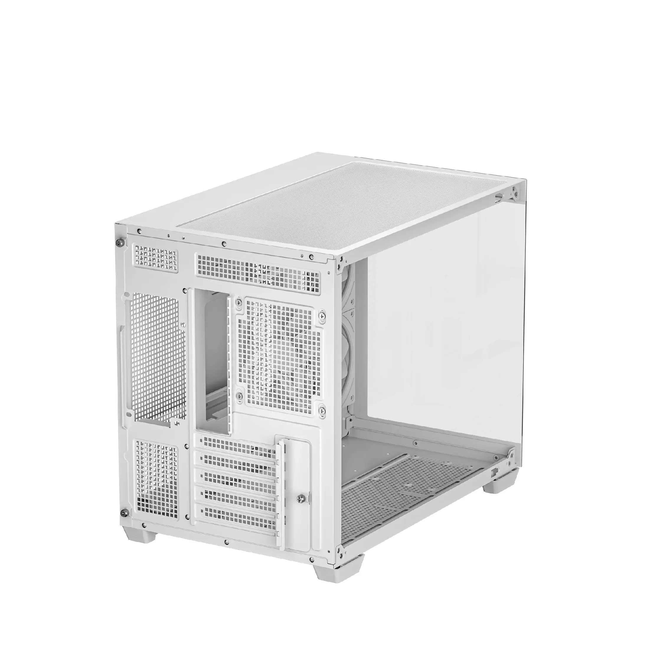 DeepCool кутия Case mATX - CG330 3F WH - 3 ARGB Fans - image 5