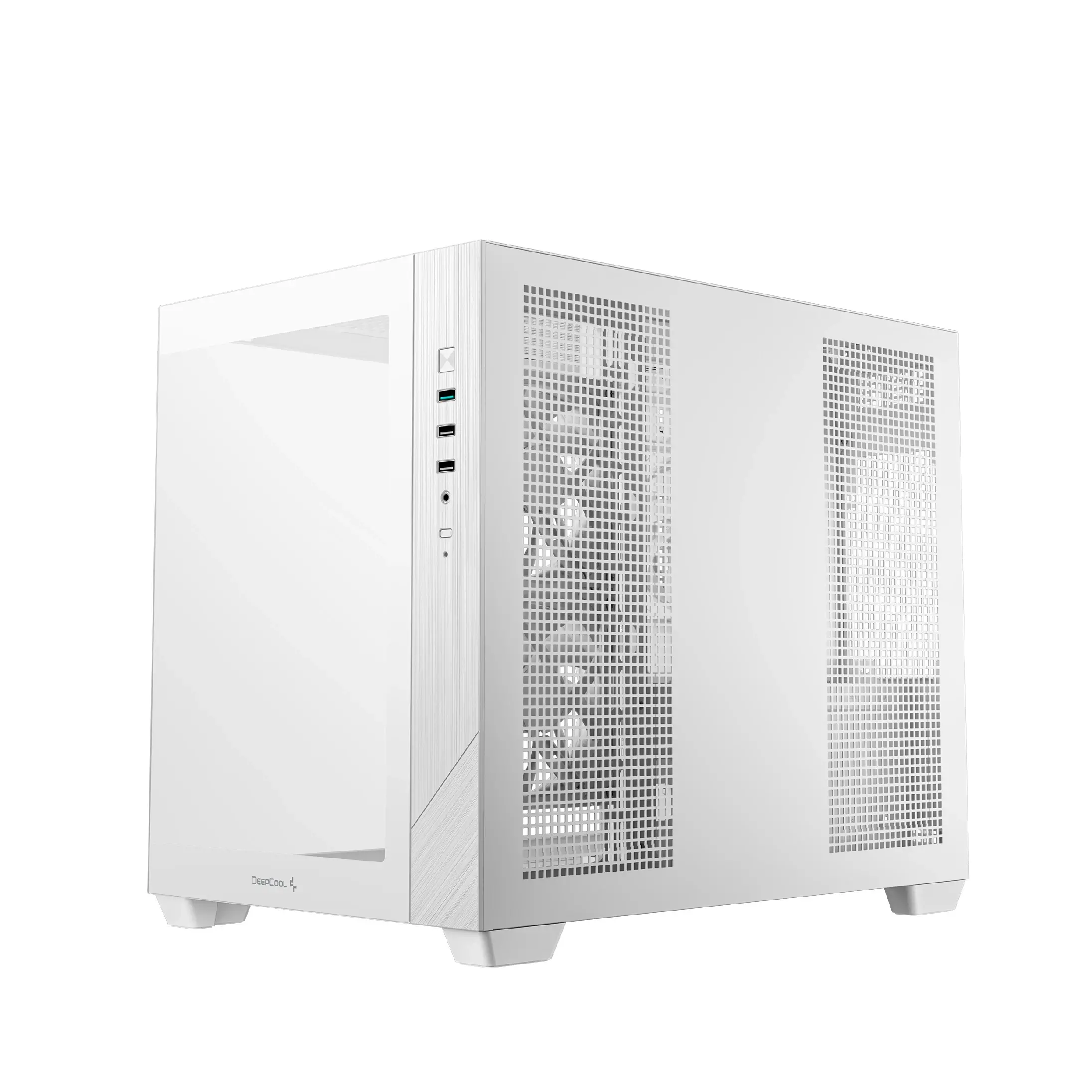 DeepCool кутия Case mATX - CG330 3F WH - 3 ARGB Fans - image 7