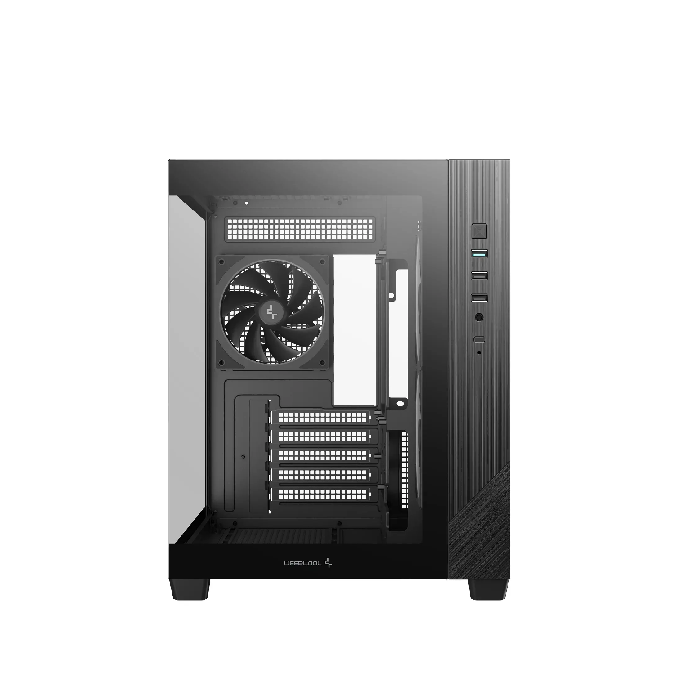 DeepCool кутия Case mATX - CG330 3F - 3 ARGB Fans - image 2