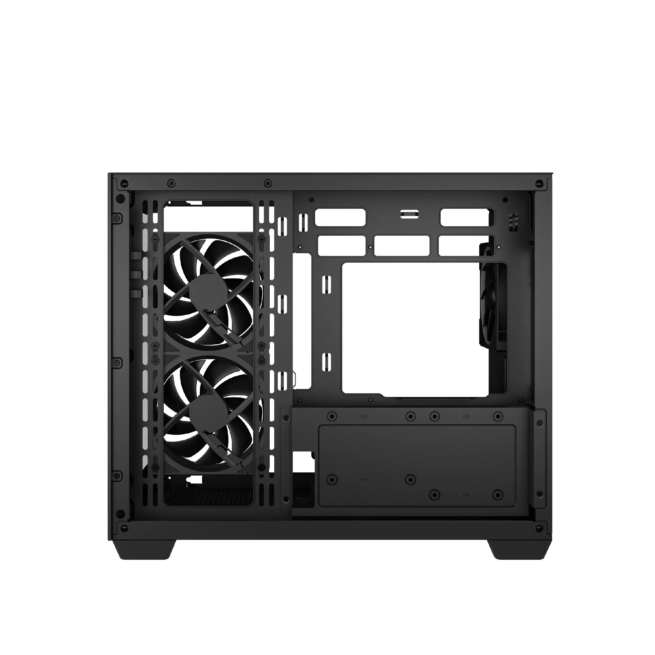 DeepCool кутия Case mATX - CG330 3F - 3 ARGB Fans - image 4