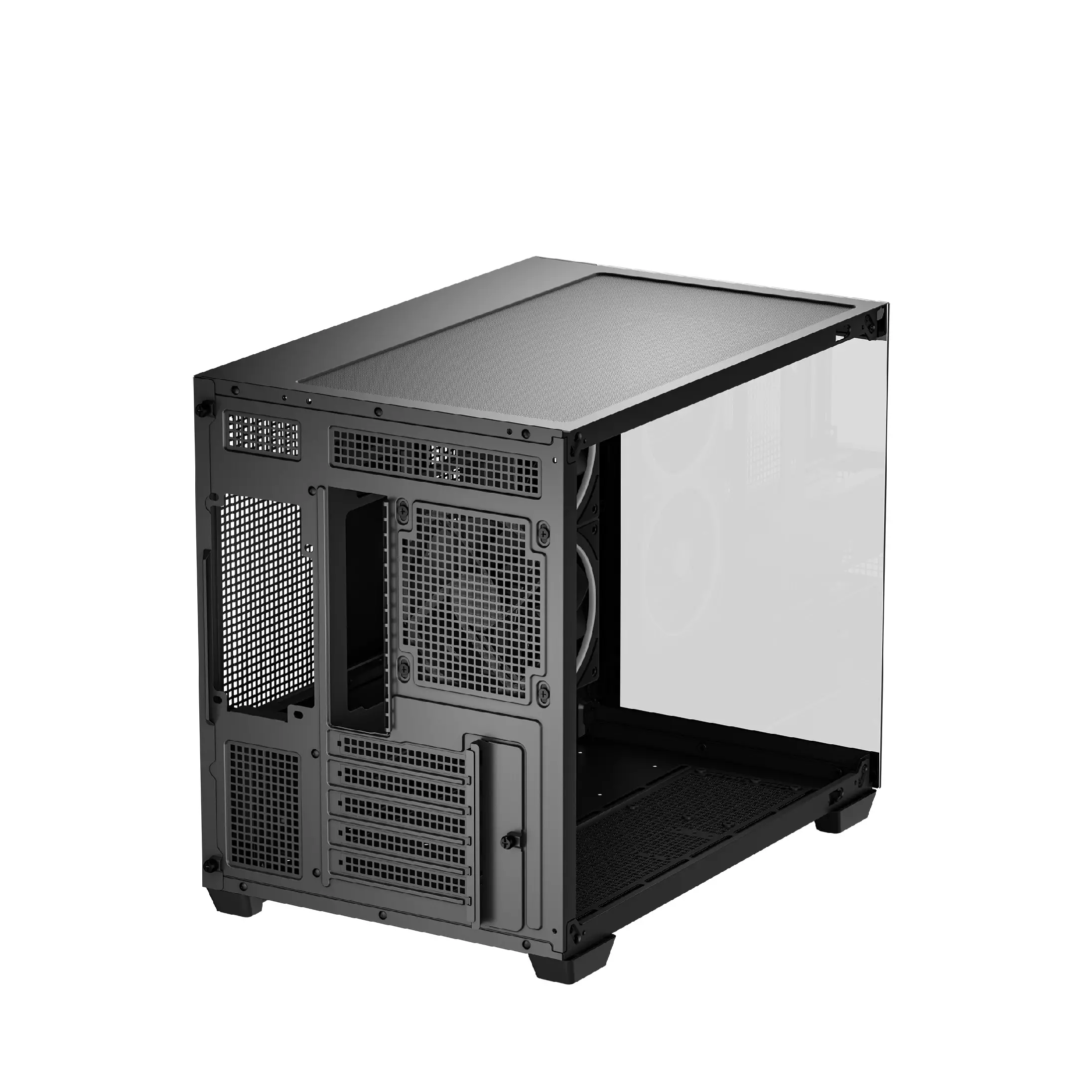 DeepCool кутия Case mATX - CG330 3F - 3 ARGB Fans - image 5