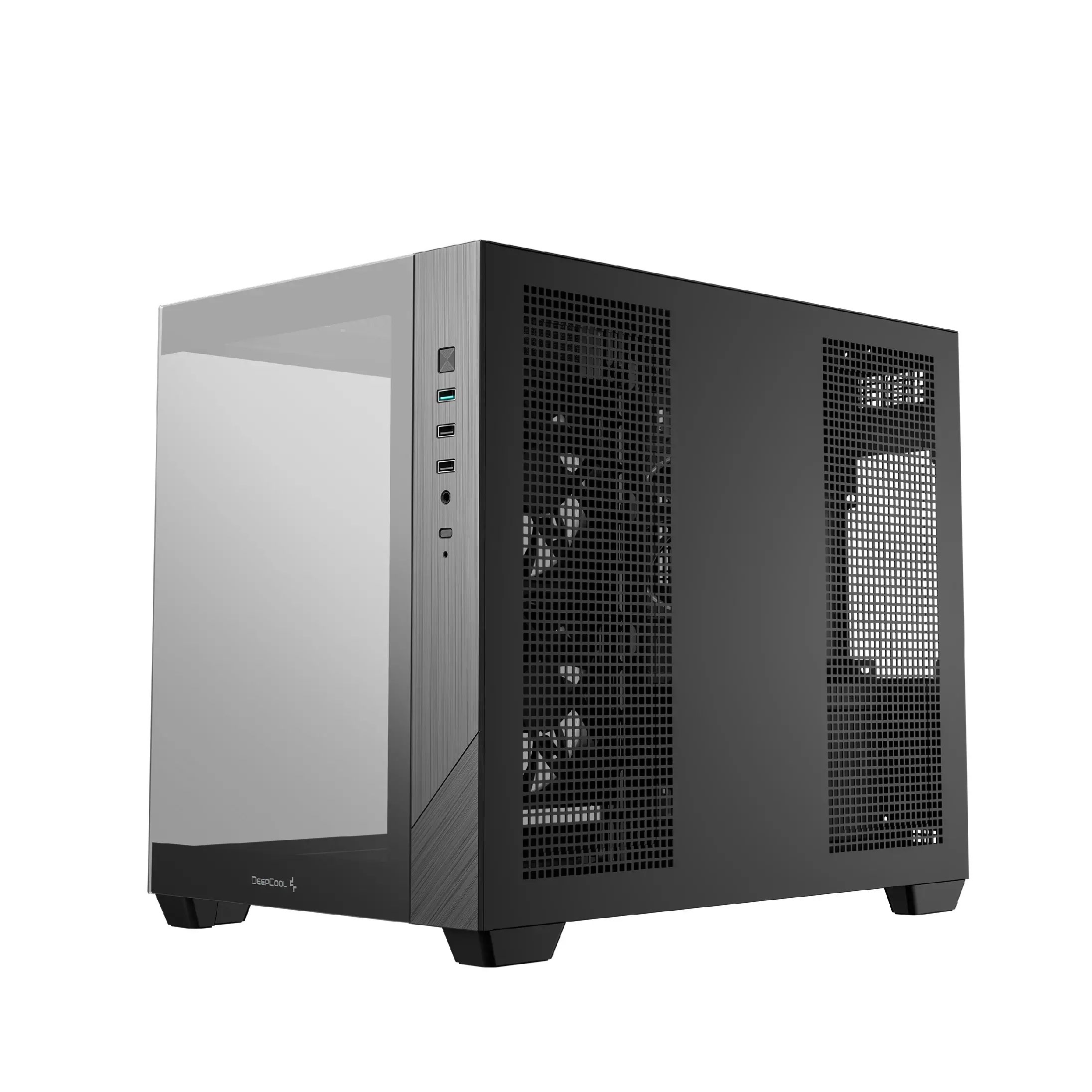 DeepCool кутия Case mATX - CG330 3F - 3 ARGB Fans - image 7