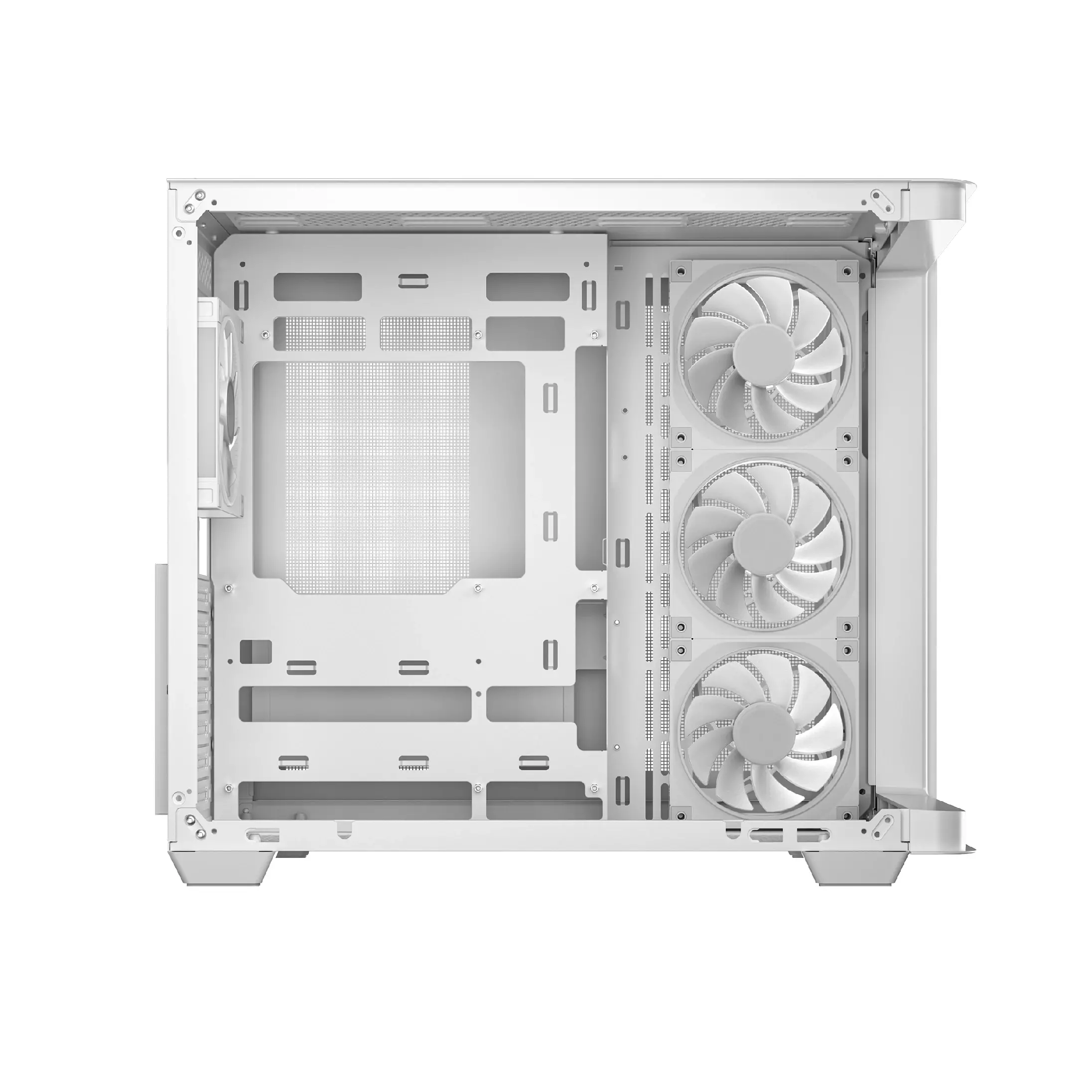 DeepCool кутия Case ATX - CG530U 4F WH - 4 ARGB Fans - image 2