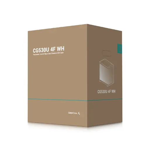 DeepCool кутия Case ATX - CG530U 4F WH - 4 ARGB Fans - image 8