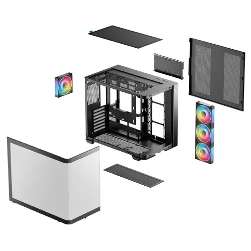 DeepCool кутия Case ATX - CG530U 4F - 4 ARGB Fans - image 7