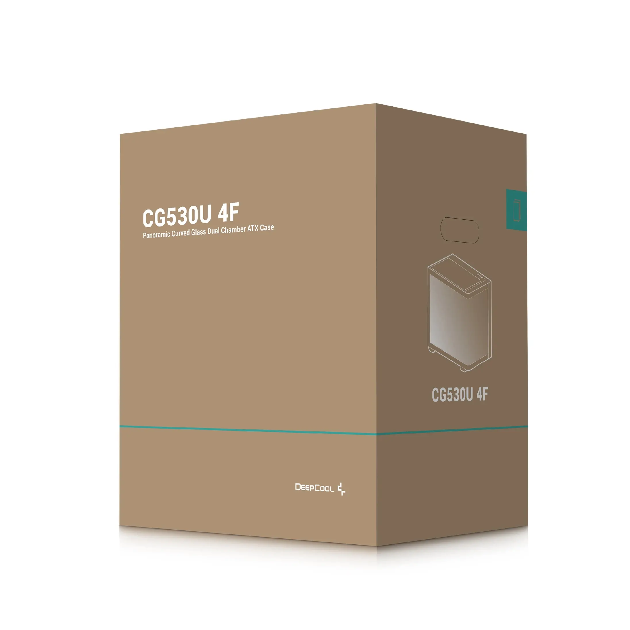 DeepCool кутия Case ATX - CG530U 4F - 4 ARGB Fans - image 8