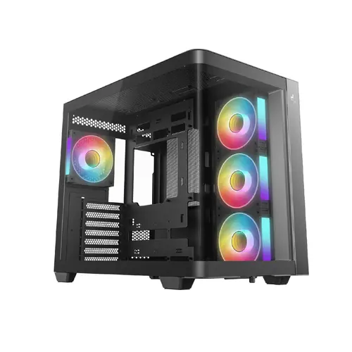 DeepCool carcasă ATX - CG530U 4F - 4 ventilatoare ARGB - 1