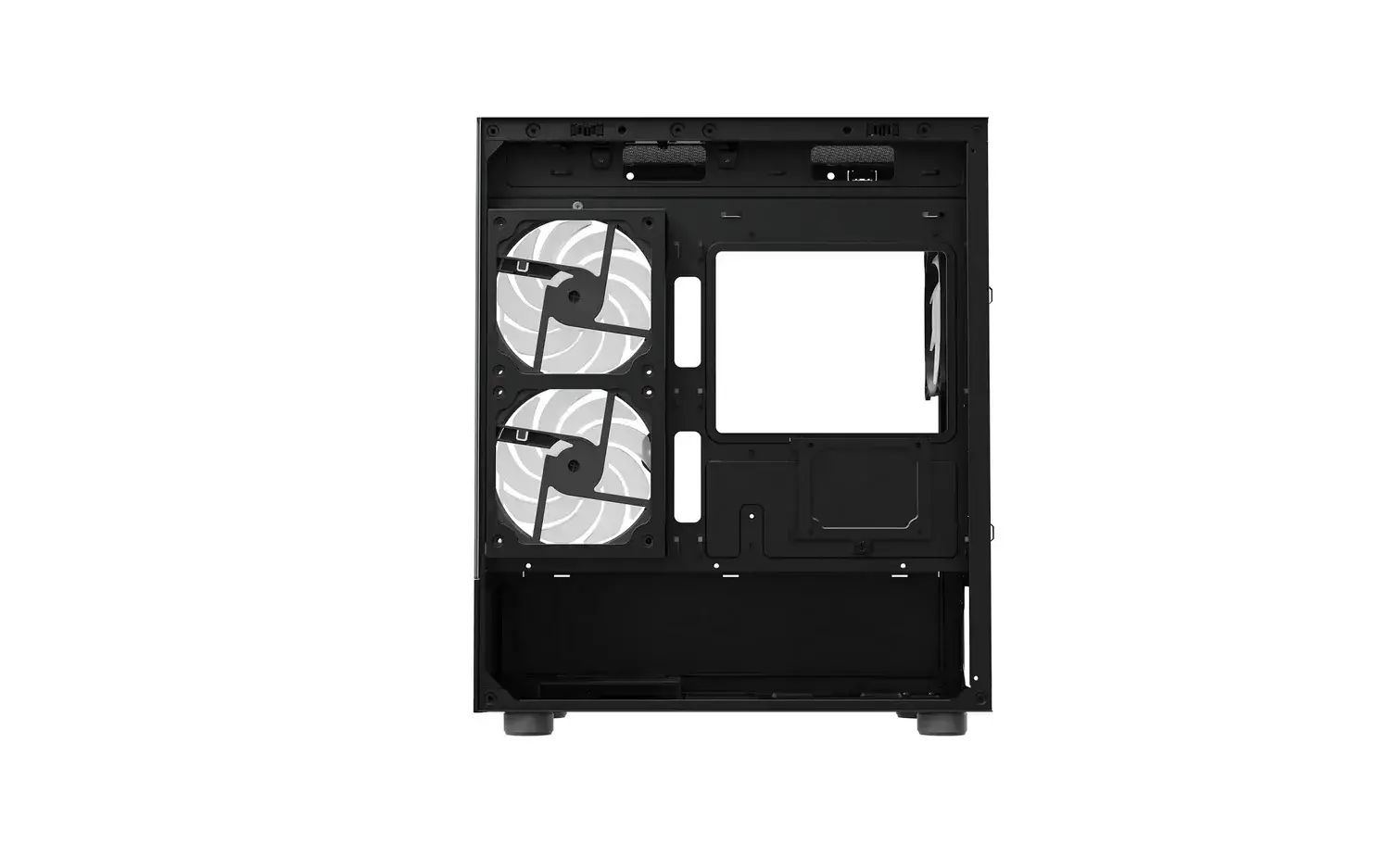 Кутия Spire U20M, Mini / Micro-ATX tower, черна - image 2