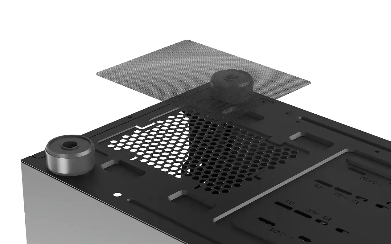 Кутия Spire U20M, Mini / Micro-ATX tower, черна - image 4