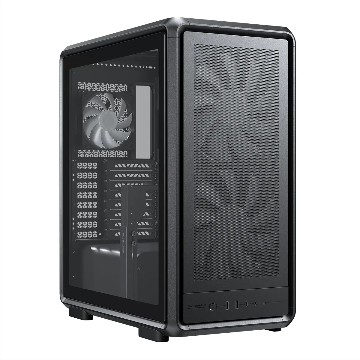 Кутия CoolerMaster MasterFrame 500 Mesh - Black ARGB - image 1
