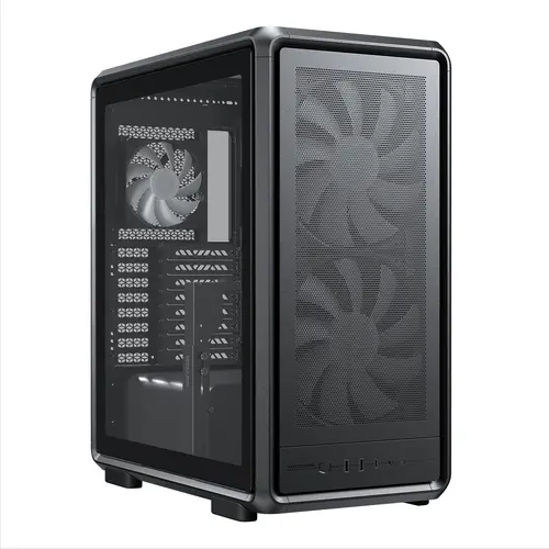 Кутия CoolerMaster MasterFrame 500 Mesh - Black ARGB - image 1