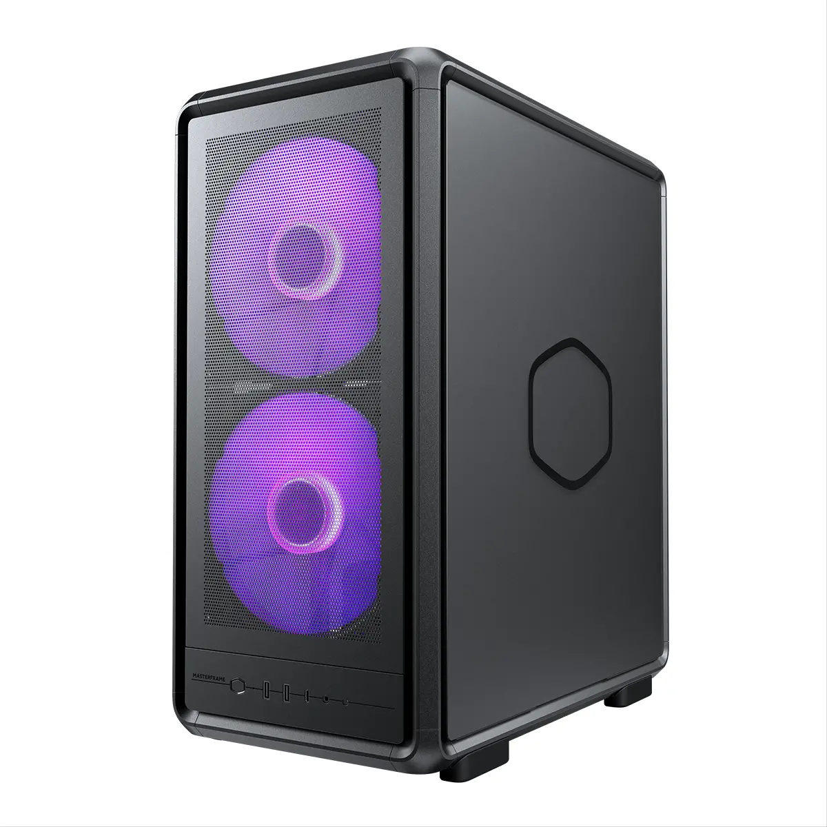 Кутия CoolerMaster MasterFrame 500 Mesh - Black ARGB - image 2