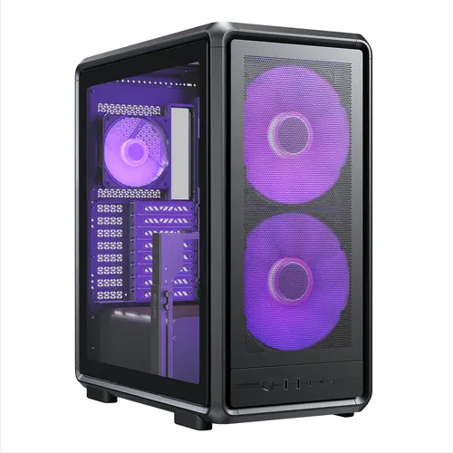 Θήκη CoolerMaster MasterFrame 500 Mesh - Black ARGB - 1