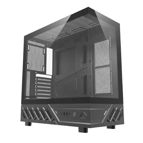 Darkflash Θήκη ATX - DS950 Black - 6 x 120 mm Infinity Mirror A-RGB - 12
