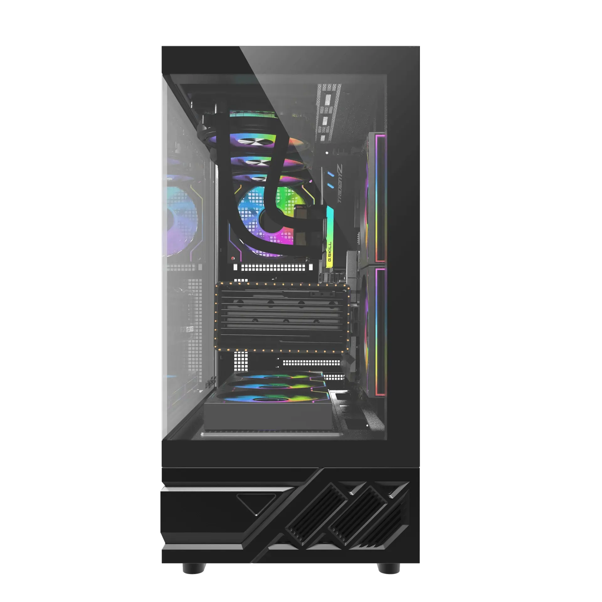 Darkflash Θήκη ATX - DS950 Black - 6 x 120 mm Infinity Mirror A-RGB - image 3