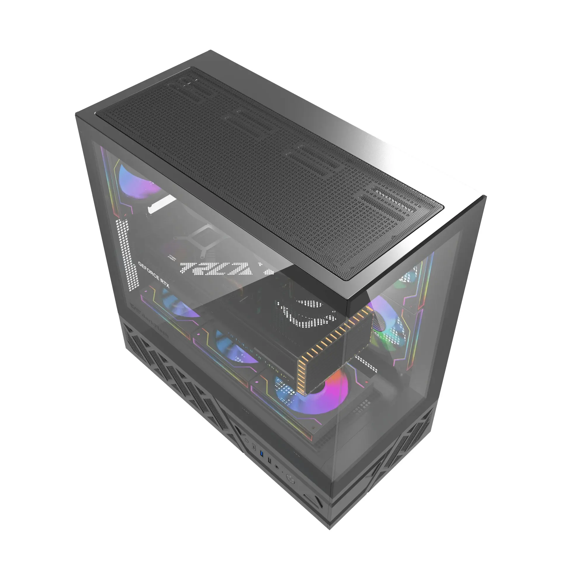 Darkflash Carcasă ATX - DS950 Black - 6 x 120 mm Infinity Mirror A-RGB - image 6